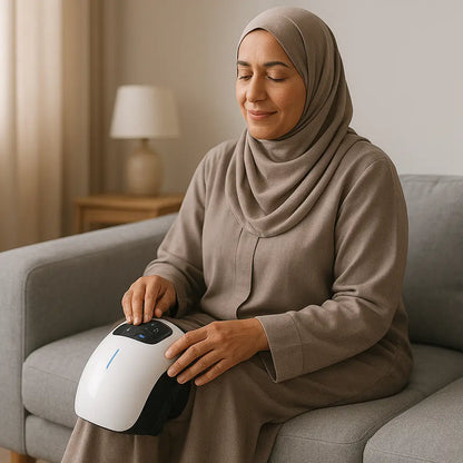 جهاز الذكي لعلاج آلام الركبة — راحة حقيقية تعيد لك خطواتك بثقة كل يوم.